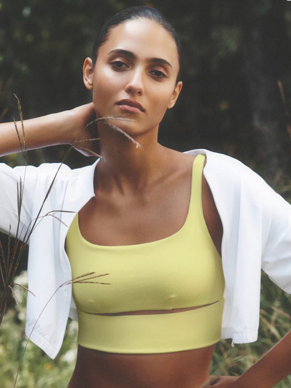 alo slit bra | size m